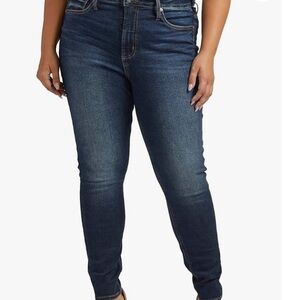 Silver Infinite Fit High Rise Jeans